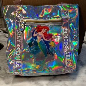Disney Holographic Princess Ariel Tote